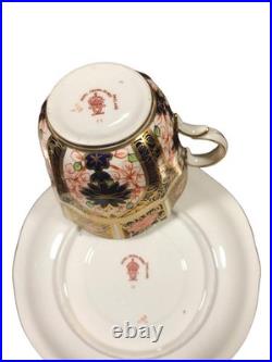 Price for Each Royal Crown Derby Imari pattern 1128 tea cup and saucer set