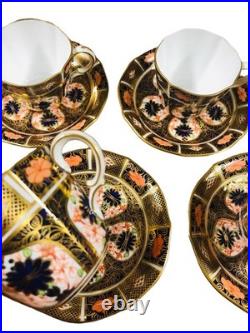 Price for Each Royal Crown Derby Imari pattern 1128 tea cup and saucer set