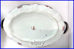 RARE Antique Royal Crown Derby Serving Tureen Set Dishes Kings Pattern Imari