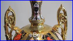 Rare Exceptional Royal Crown Derby 1128 Vase Urn 17 Inches High