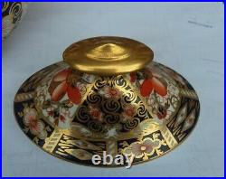 RARE LG TEAPOT ROYAL CROWN DERBY TRADITIONAL IMARI MADE FOR TIFFANY & CO. C1930s