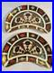 RARE-Pair-Royal-Crown-Derby-Old-Imari-Crescent-Salad-Plates-1st-Qual-4-Avail-01-qxu