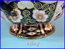 RARE ROYAL CROWN DERBY TRADITIONAL IMARI SOUP TUREEN WithUNDER PLATE, 2451