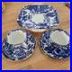 RARE-Royal-Crown-Derby-BLUE-MIKADO-6-PC-Tea-Set-Trio-Cake-Plate-1934-R-N-758225-01-echw