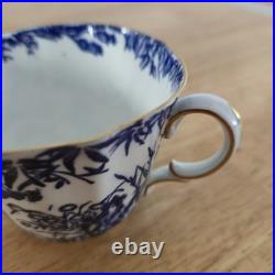 RARE Royal Crown Derby BLUE MIKADO 6-PC Tea Set Trio Cake Plate 1934 R. N. 758225