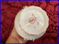 RARE Royal Crown Derby Royal Pinxton Roses WATER PITCHER Pot 8 Never used READ