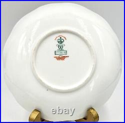 RARE c1891 FINE ANTIQUE ROYAL CROWN DERBY GOLD ENCRUSTED CUP & SAUCER XLNT COND