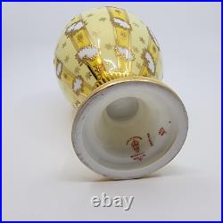 READ Antique 19th Century Royal Crown Derby Tiffany & Co Porcelain Pedestal Vase