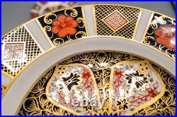 READ Royal Crown Derby Old Imari Bread Plates Set of 7- 6 3/8 FREE USA SHIP