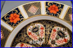 READ Royal Crown Derby Old Imari Bread Plates Set of 7- 6 3/8 FREE USA SHIP