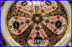 READ Royal Crown Derby Old Imari Bread Plates Set of 7- 6 3/8 FREE USA SHIP