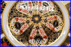 READ Royal Crown Derby Old Imari Bread Plates Set of 7- 6 3/8 FREE USA SHIP