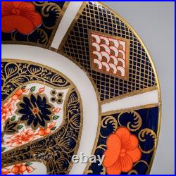 READ Royal Crown Derby Old Imari Gravy Sauce Boat with Underplate