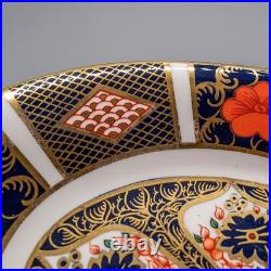 READ Royal Crown Derby Old Imari Gravy Sauce Boat with Underplate