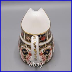 READ Royal Crown Derby Old Imari Gravy Sauce Boat with Underplate