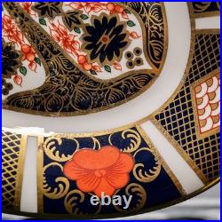 READ Royal Crown Derby Old Imari Gravy Sauce Boat with Underplate