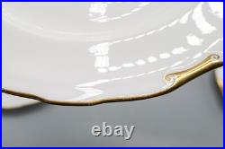 READ- Royal Crown Derby Regency Salad Plates Set of 7 8 1/2-FREE USA SHIPPING