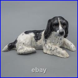 READ- Royal Crown Derby Spaniel Dog Lying Down F495 Figurine FREE USA SHIPPING READ- Royal Crown Derby Spaniel Dog Lying Down F495 Figurine FREE USA SHIPPING