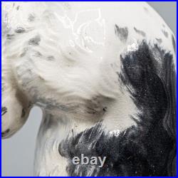 READ- Royal Crown Derby Spaniel Dog Lying Down F495 Figurine FREE USA SHIPPING