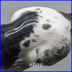 READ- Royal Crown Derby Spaniel Dog Lying Down F495 Figurine FREE USA SHIPPING