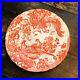 RED-AVES-Older-Royal-Crown-Derby-Salad-Plate-22K-Gold-England-A74-Birds-01-pa