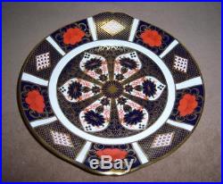 ROYAL CROWN DERBY 1128 OLD IMARI CAKE PLATE FIRST QUALITY Date Code 1978 UNUSED