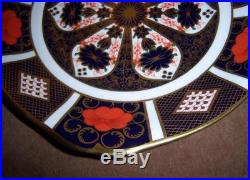 ROYAL CROWN DERBY 1128 OLD IMARI CAKE PLATE FIRST QUALITY Date Code 1978 UNUSED