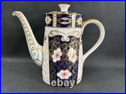 ROYAL CROWN DERBY 2451(1)Traditional Imari 7 3/4, 5 Cup Coffee PotEngland