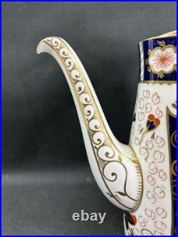 ROYAL CROWN DERBY 2451(1)Traditional Imari 7 3/4, 5 Cup Coffee PotEngland ROYAL CROWN DERBY 2451(1)Traditional Imari 7 3/4, 5 Cup Coffee PotEngland