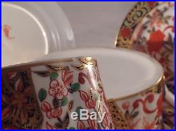 ROYAL CROWN DERBY 9pc IMARI TEA SET