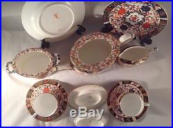 ROYAL CROWN DERBY 9pc IMARI TEA SET