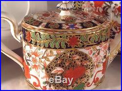 ROYAL CROWN DERBY 9pc IMARI TEA SET