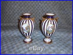 Royal Crown Derby Antique Vases