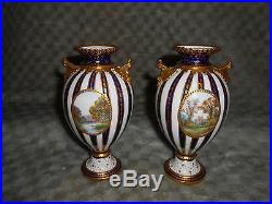 Royal Crown Derby Antique Vases