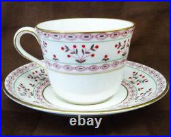 ROYAL CROWN DERBY BRITTANY 5 Piece Place Setting NEW NEVER USED made in England