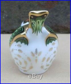 ROYAL CROWN DERBY Bird Paperweight Firecrest 2009