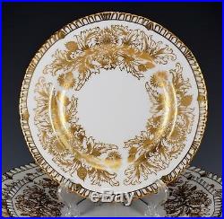 ROYAL CROWN DERBY Brocade A. 1286 Place Setting 6PC Dinner Salad Bread Plate