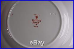 ROYAL CROWN DERBY Brocade A. 1286 Place Setting 6PC Dinner Salad Bread Plate