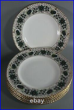 ROYAL CROWN DERBY'Caliph' Dinner Plates Set of 6