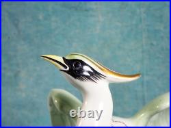 ROYAL CROWN DERBY Chelsea Bird FIGURINE 22KT GOLD Green