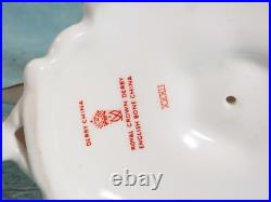 ROYAL CROWN DERBY Chelsea Bird FIGURINE 22KT GOLD Green