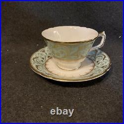 ROYAL CROWN DERBY DARLEY ABBEY Tea Cup And Saucer BONE CHINA ENGLAND