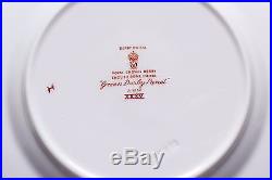 Royal Crown Derby Dinner Plate Green Derby Panel Pattern