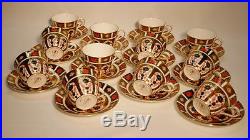 ROYAL CROWN DERBY English Bone China OLD IMARI Teacup TEACUPS 1st Qty 12