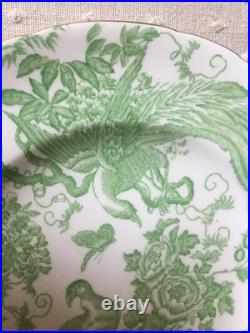 ROYAL CROWN DERBY GREEN AVES DINNER PLATE (2 Available) 10.5