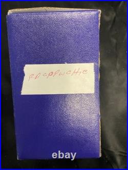 ROYAL CROWN DERBY Hen Paperweight withGold Button in Original Box