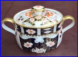 ROYAL CROWN DERBY IMARI 13 PC. COFFEE/TEA SET Service for 5