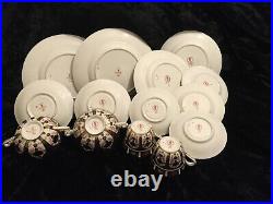 ROYAL CROWN DERBY'Imari 1128 Dinner/ Tea For Two (14 Pieces)