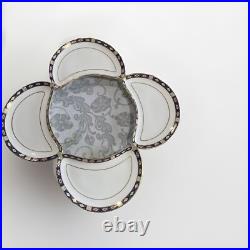 ROYAL CROWN DERBY KEDLESTON Salad/ BONE DISH SET OF 4