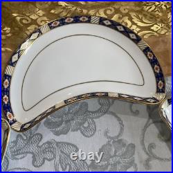 ROYAL CROWN DERBY KEDLESTON Salad/ BONE DISH SET OF 4